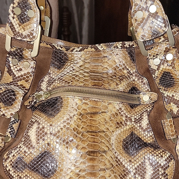 Jimmy Choo Authenric Snakeskin Bag - Picture 4 of 10